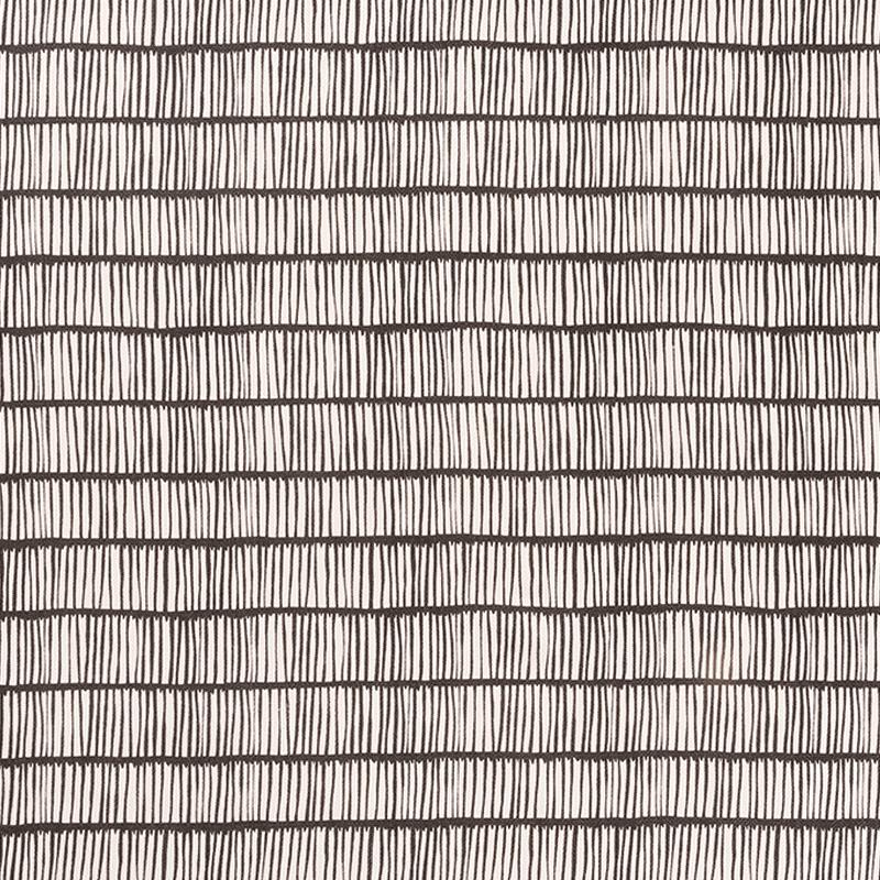 Raoul Dufy Crochet Linen in Charcoal